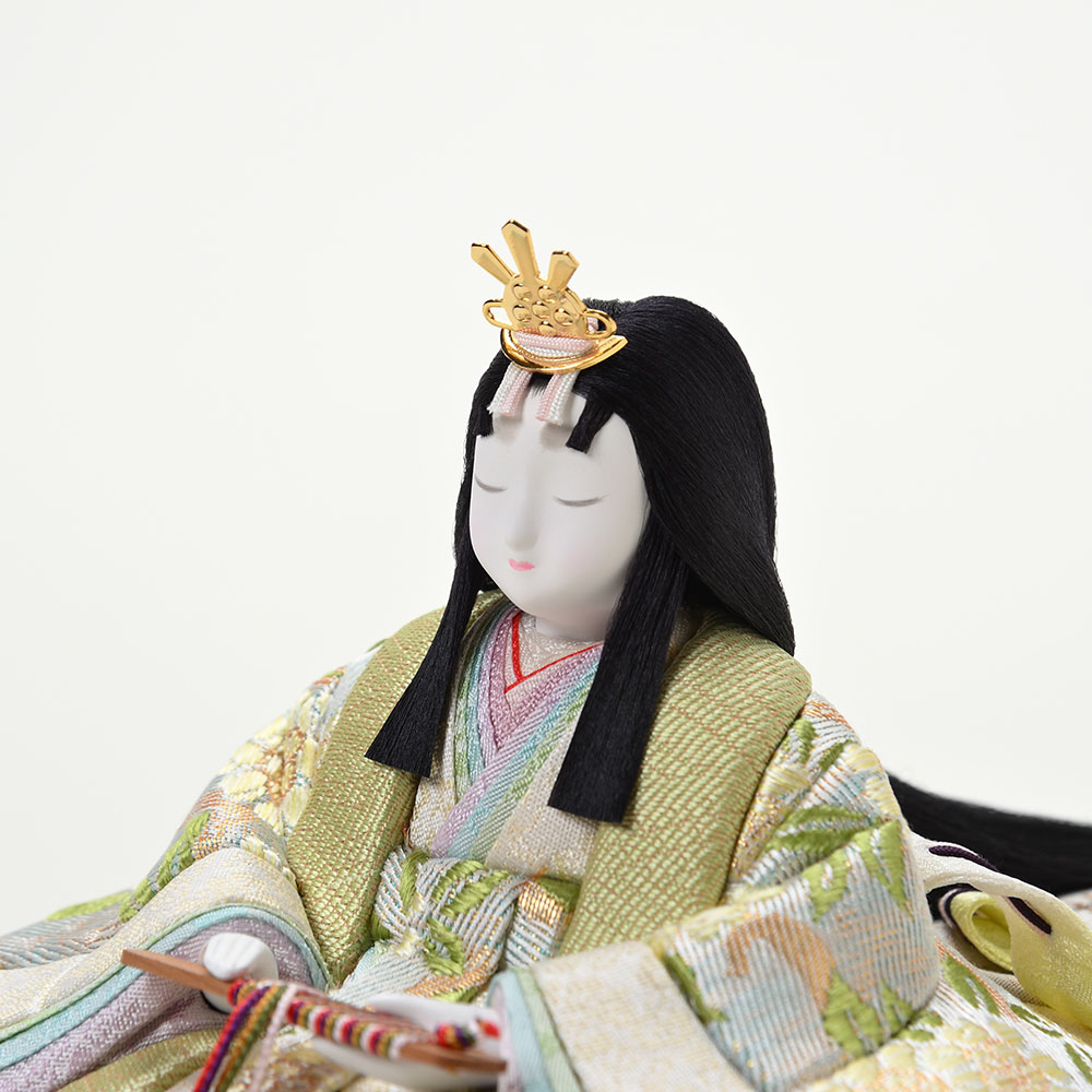真多呂人形 | 雛人形,親王飾り 藤花 正絹 | 雛人形(ひな人形)、五月