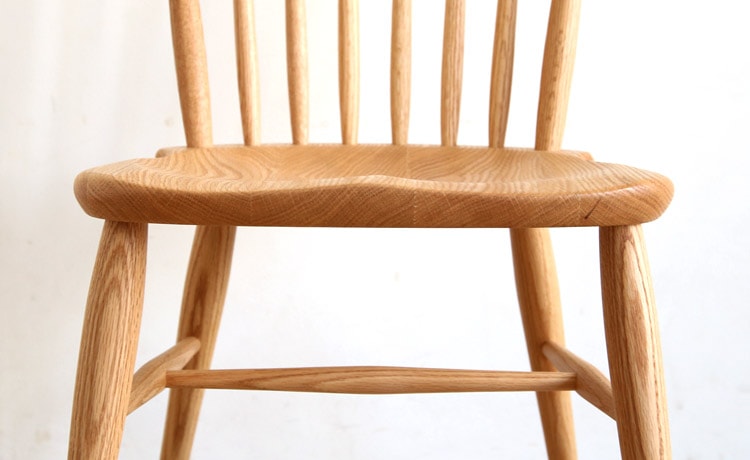 コムバック ダイニングチェア ハイバック オーク オイル塗装/ウレタン