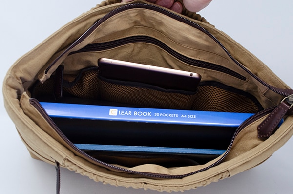 インナーバッグ・バッグインバッグ INNER ベージュ｜【公式】モラルコード