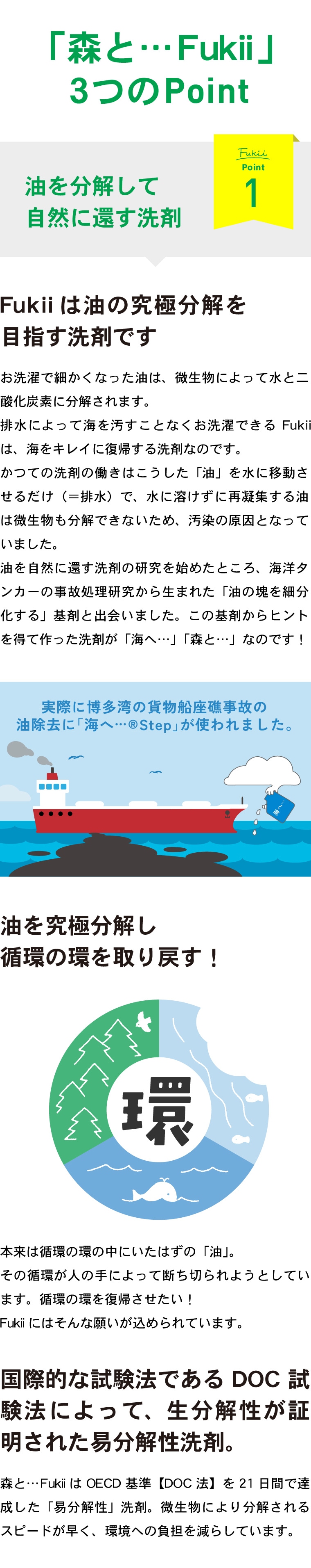 森と…Fukii 3kgBOX | 洗剤 | がんこ本舗 公式オンラインストア