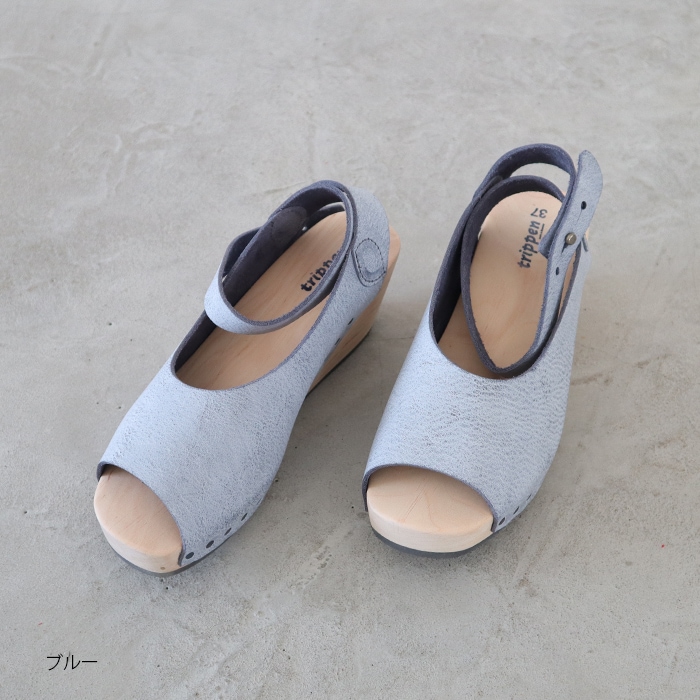 【未使用】トリッペン　orinoco グレー　36 ◇【訳あり/40%OFF】[ORINOCO]trippen(トリッペン) 【サンドペーパー