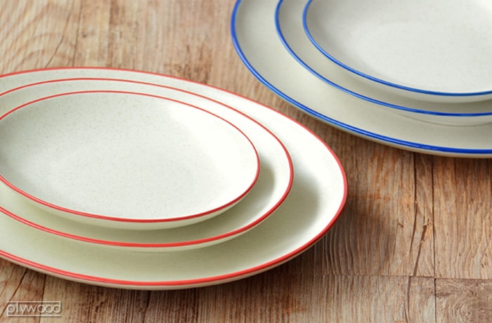 トライベッカ コロナード オーバルプレート [23cm] TRIBECA Coronado