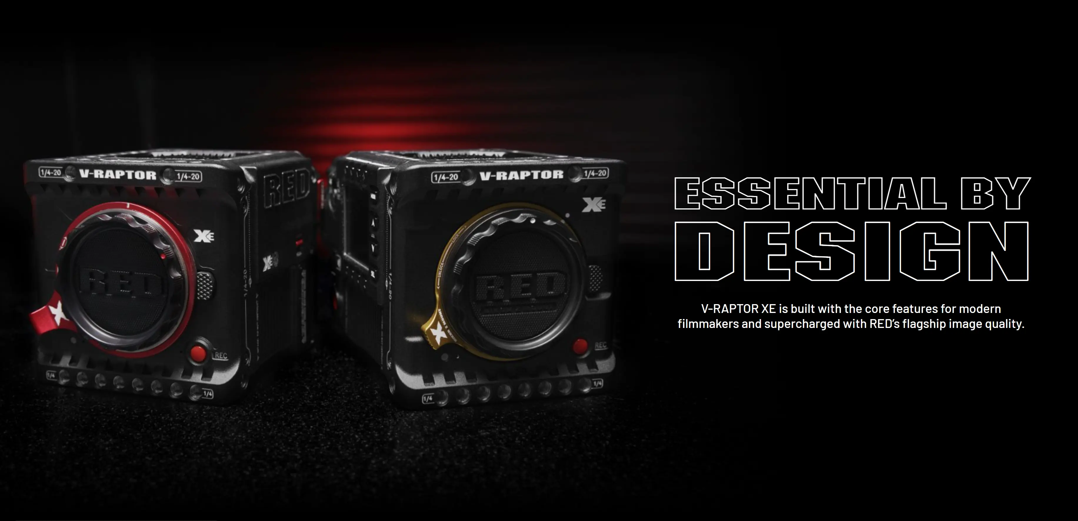 RED V-RAPTOR XE RF Mount Cine Essentials Pack