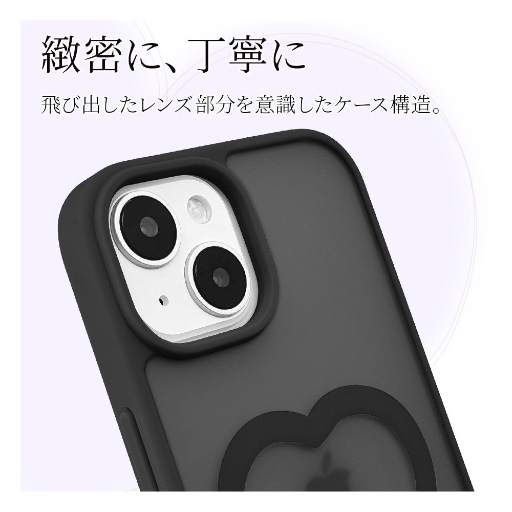iPhone15 14 13 ケース カバー ハイブリッド MagSafe対応 Mignu ミニュ