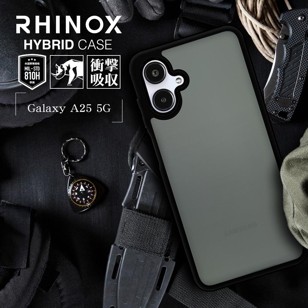Galaxy A25 5G ケース カバー ハイブリッド RHINOX ライノックス 耐