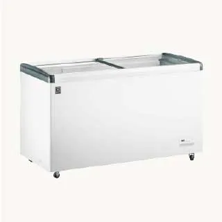 レマコム 冷凍ストッカー 上開き 大型 446L RRS-446 ホワイト - 業務用