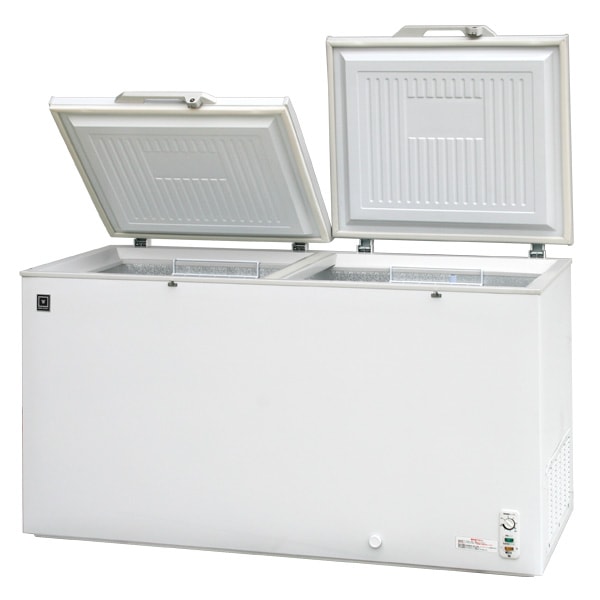 レマコム 冷凍ストッカー 上開き 大型 446L RRS-446 ホワイト - 業務用
