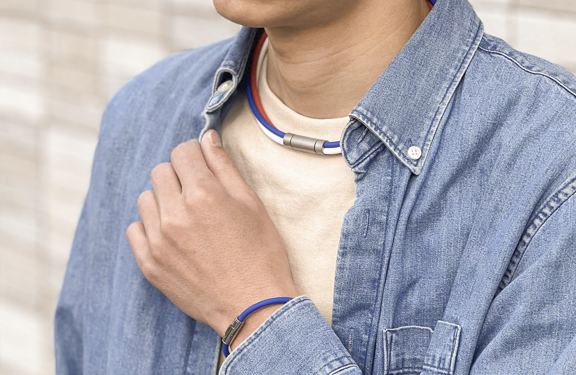 セブルーパー SEV シリコン ネックレス 黒 青 緑 SEVオフィシャル