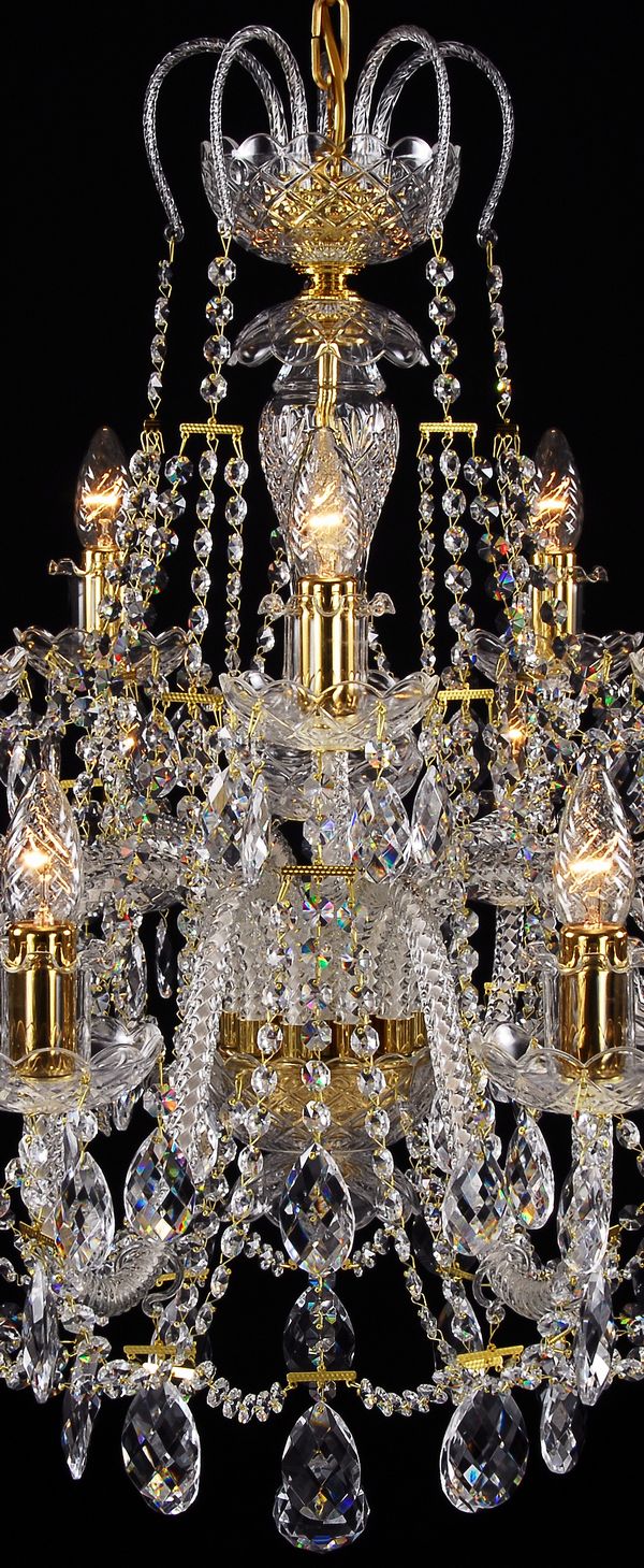 クイーン シャンデリア CH－15KG/ゴールドソケットタイプ/15灯