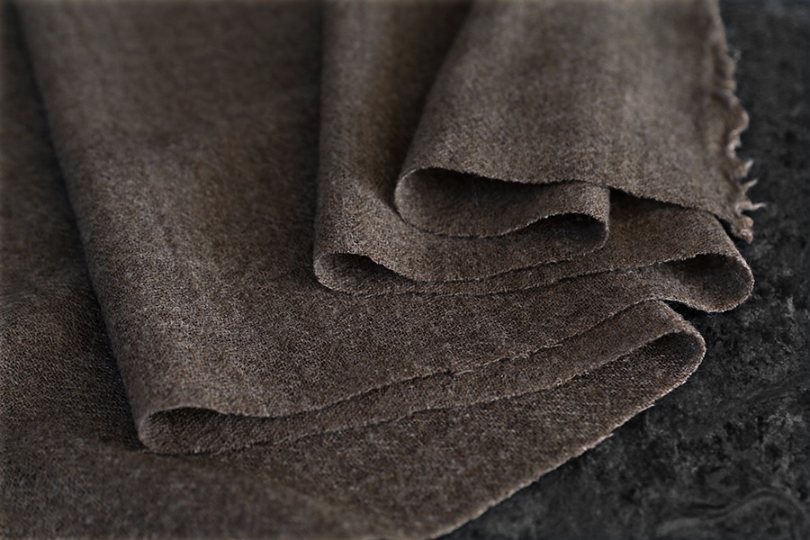 反物販売】洗いをかけた ウールガーゼ 2/48番手 【毛 生地 無地