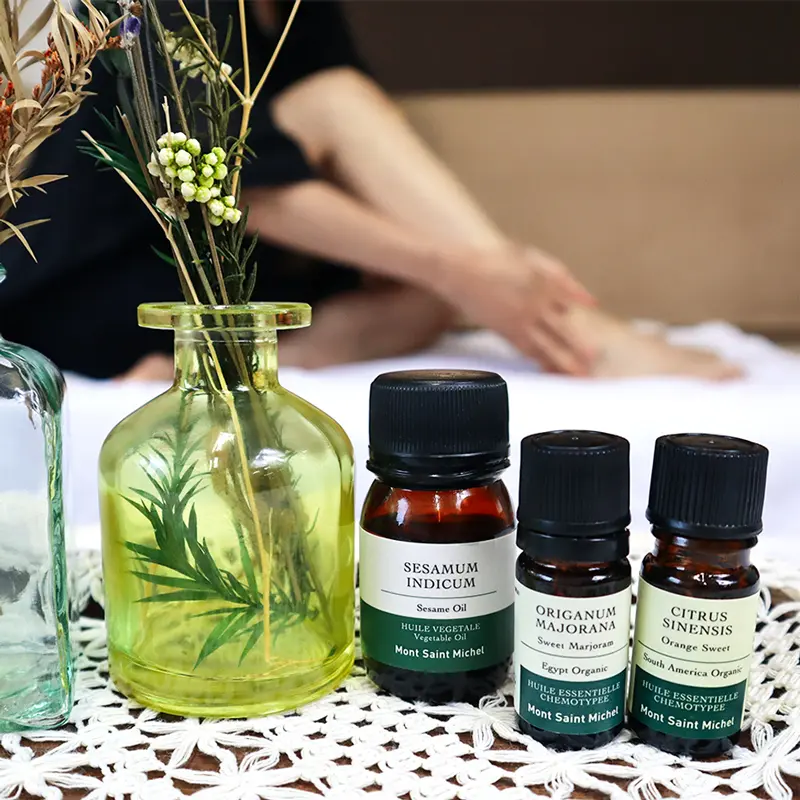 エアコンで冷えた重くだるい脚のトリートメントオイル