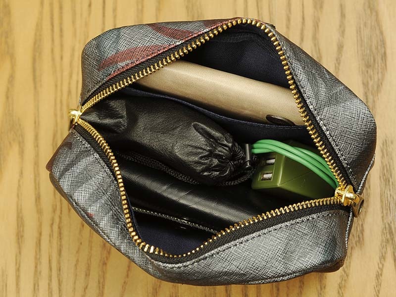 GNUOYP ニュピ マルチポーチ /男性用/メンズ/ポーチ/小物入れ/日本製