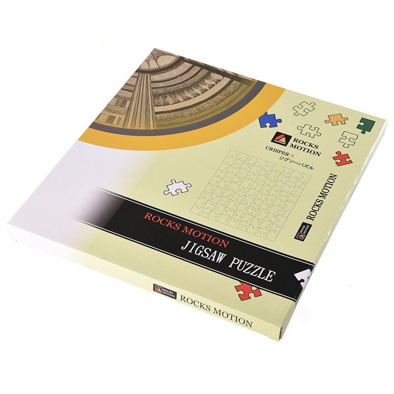 Rocks Motion 木製ジグソーパズル 大人おしゃれ/同色/無地/ミルク