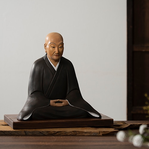 仏像】木造 良寛像 | 高僧・祖師 | | 仏像ワールド