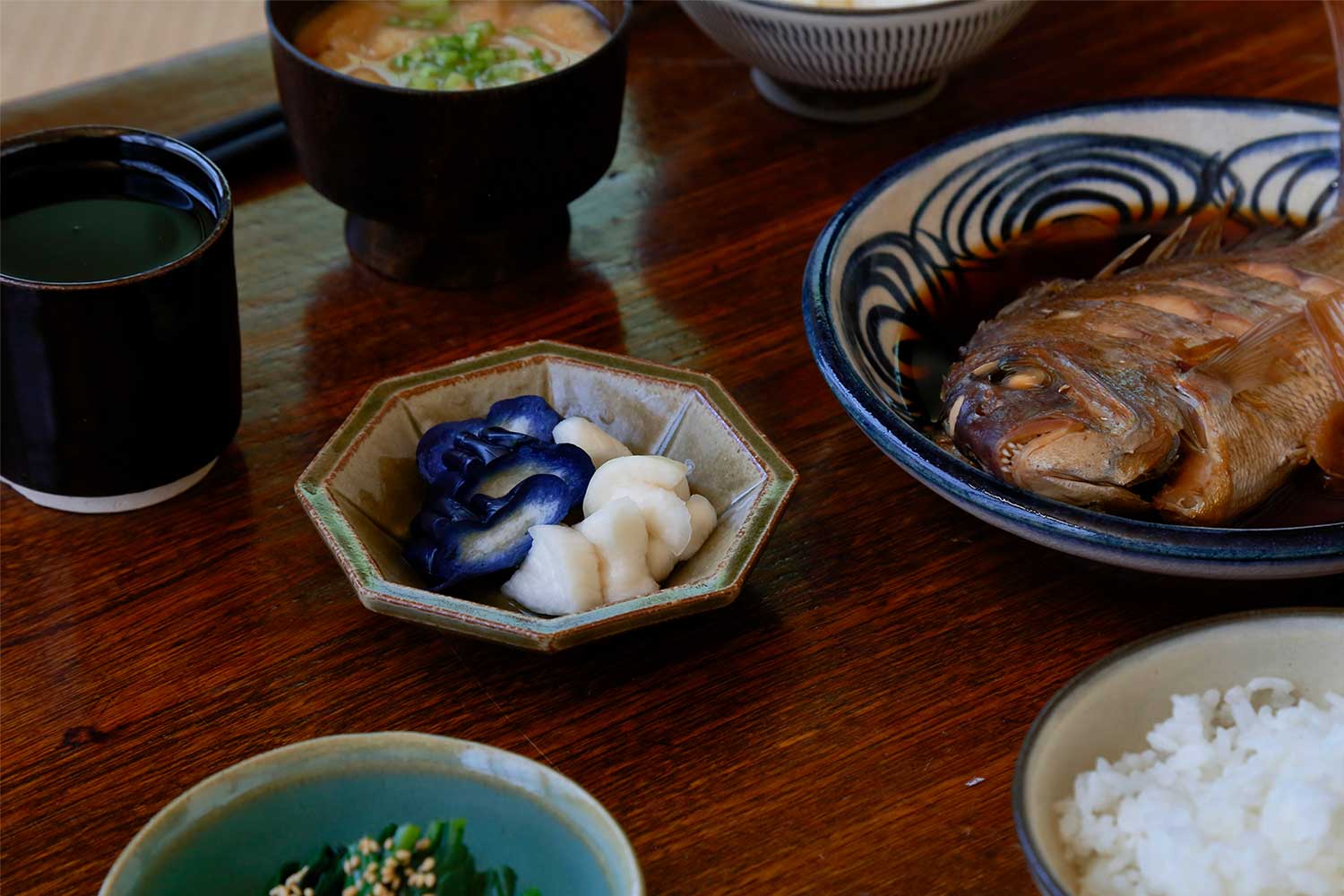 八角皿 （三温窯） | 三温窯 | cotogoto