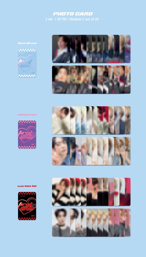 韓国音楽 WEi (ウィーアイ) - Part.1 : First Love (バージョン3種