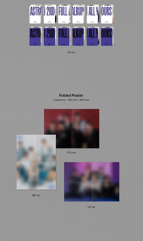 韓国音楽 ASTRO (アストロ) - 2集 「All Yours」 SET Ver. (バージョン