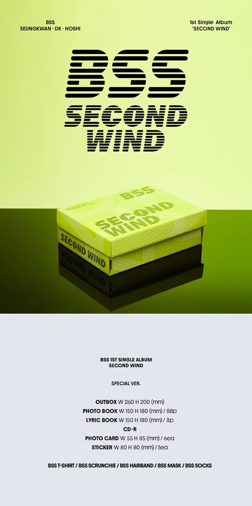 韓国音楽 SEVENTEENのブソクスン (BSS) - SECOND WIND [SPECIAL Ver