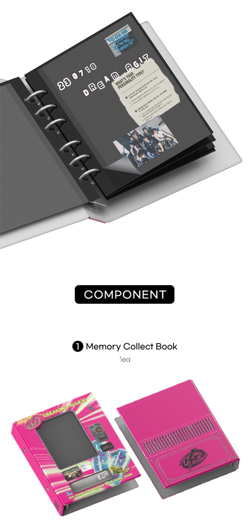 先払いのみ）韓国スターグッズ NCT DREAM [ISTJ] MEMORY COLLECT BOOK