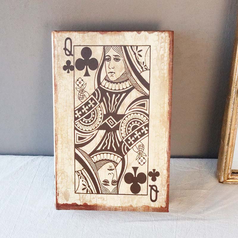 アンティーク トランプ ブックボックス 4Pセット