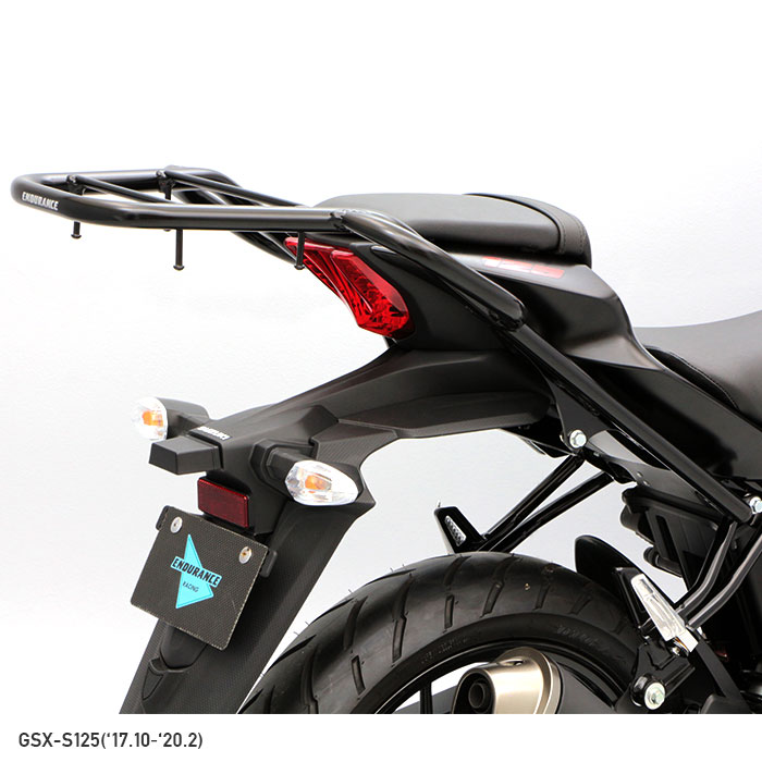 GSX-S125 DL32B DL32D GSX-R125 DL33B タンデムグリップ付きキャリア