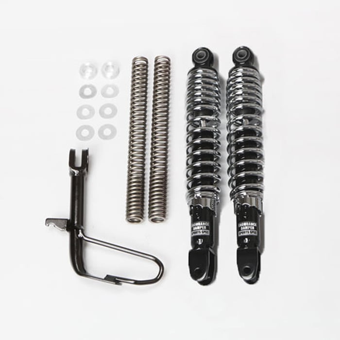 PCX('18.4～'21.1) PCX150('18.4～'21.1)ローダウンキット(黒ボディ