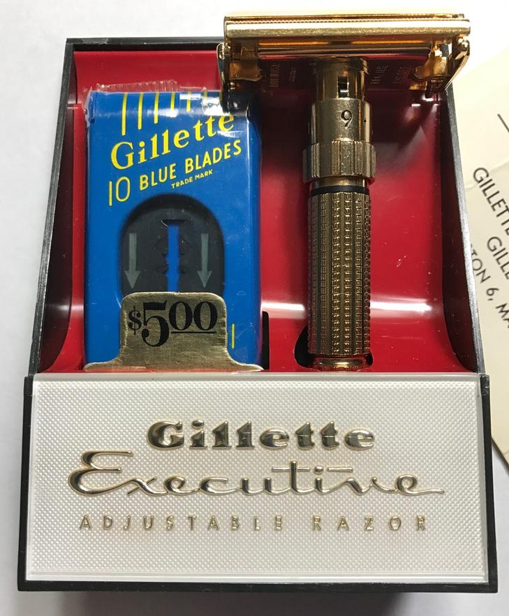 Executive Fatboy – Gillette Adjustable Razors