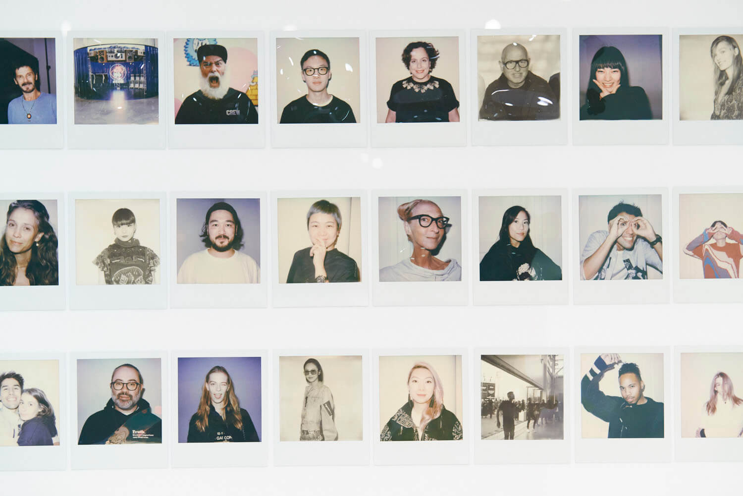 sacai × Polaroid Originals™のSX-70発売イベントに、豪華ゲストが多数