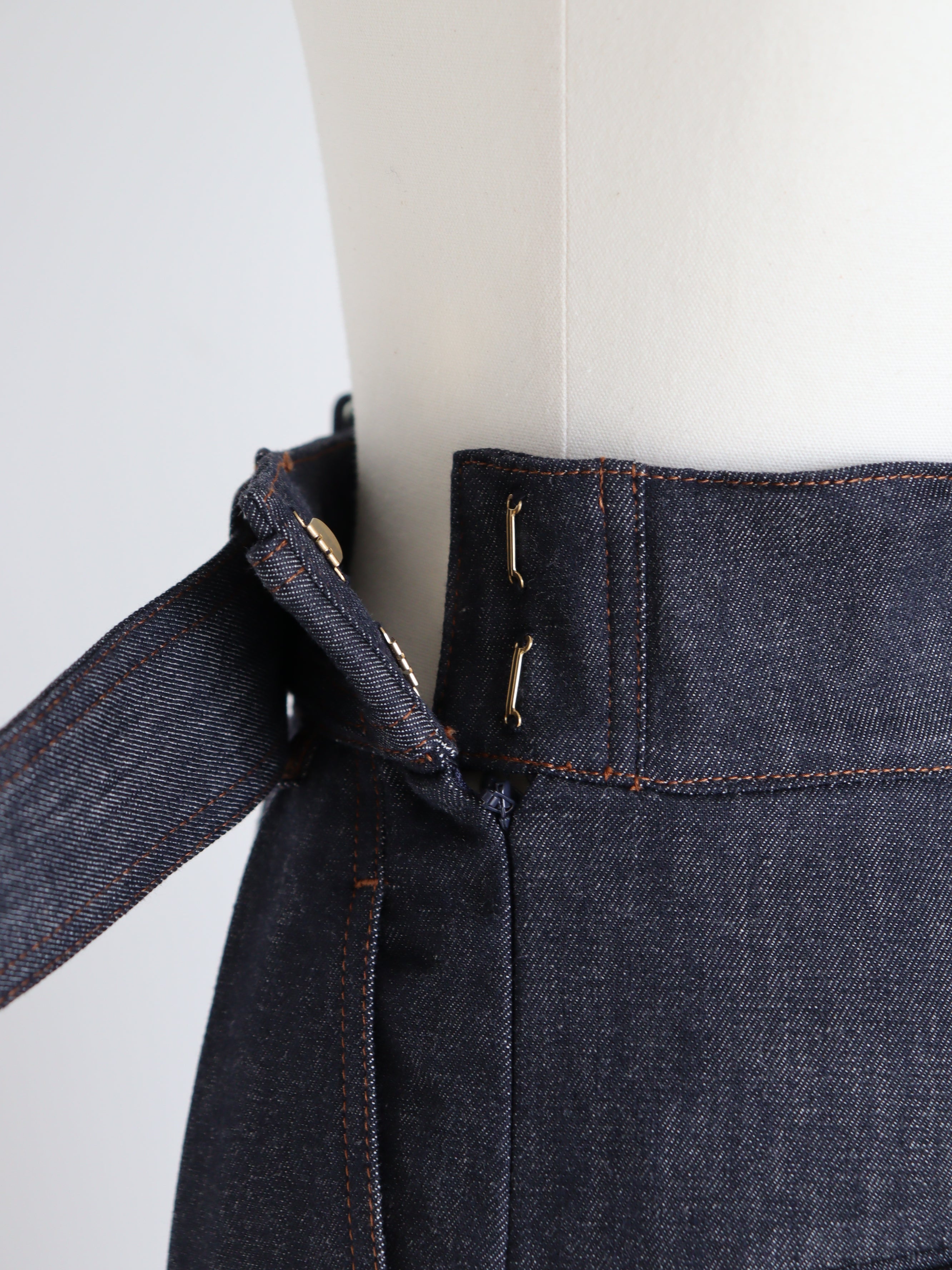 St.cecilia デニムラップパンツ – GIRLISH