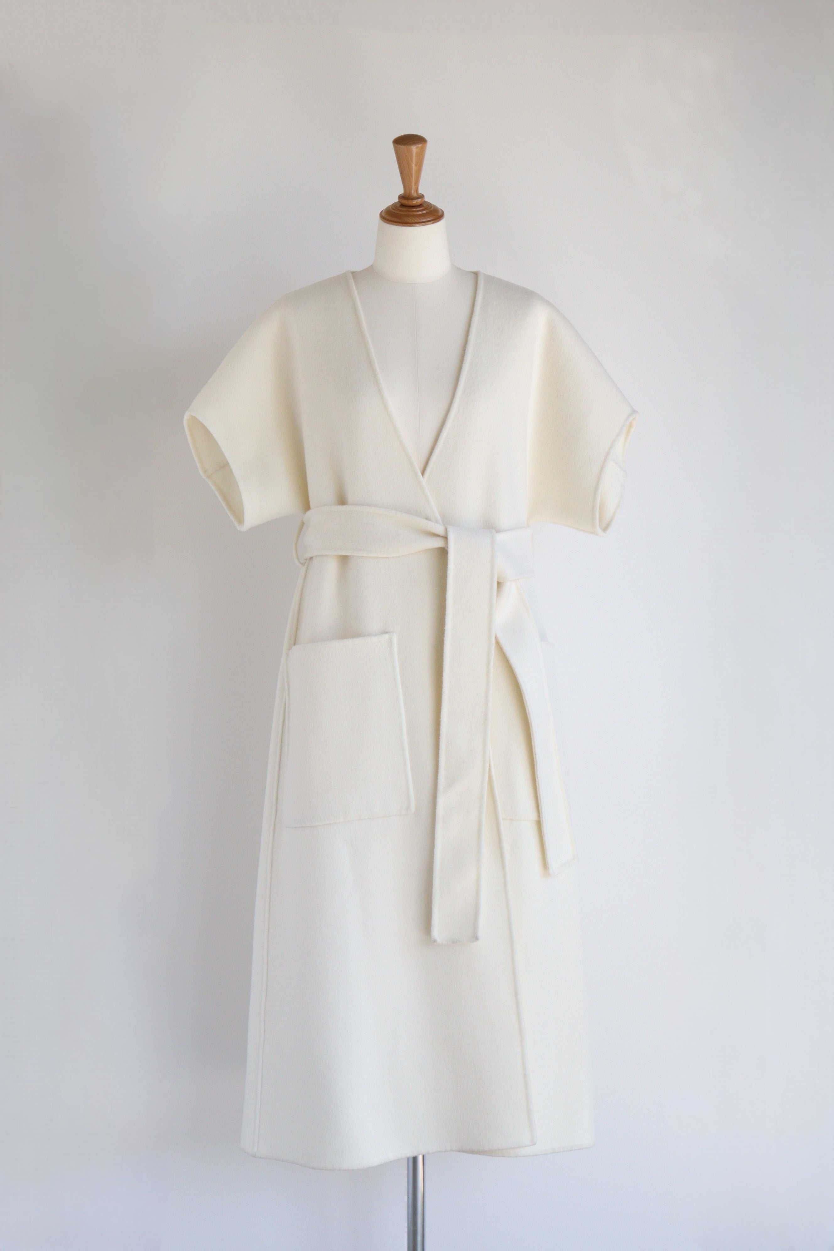 St.cecilia リバーウールロングジレ – GIRLISH