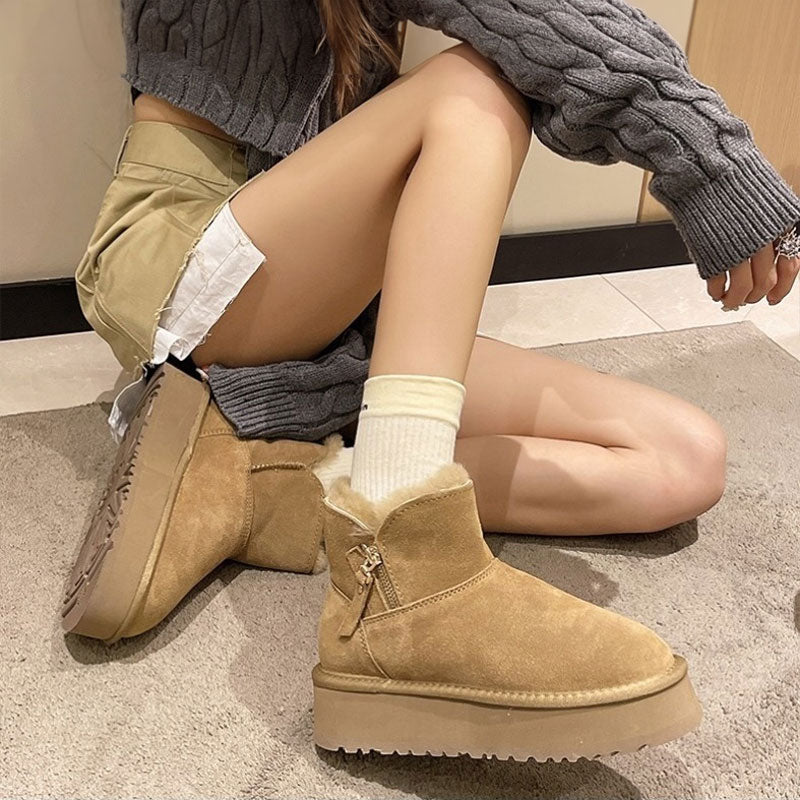 サイドジップショートムートンブーツ – GIRLS CRUSH