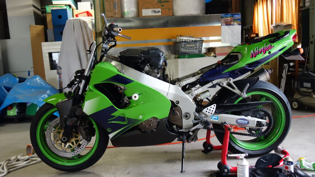 ZX-9R アップハンドルへの道2 | Good Ninja!