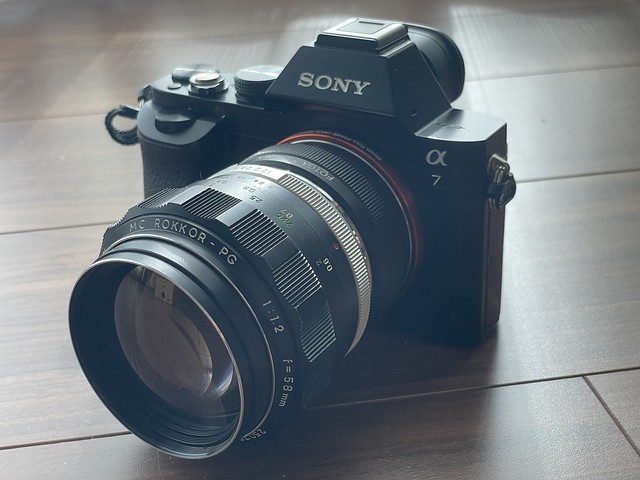 名玉！ミノルタ・鷹の目ロッコール「MC ROKKOR PG 58mm f1.2」の魅力は