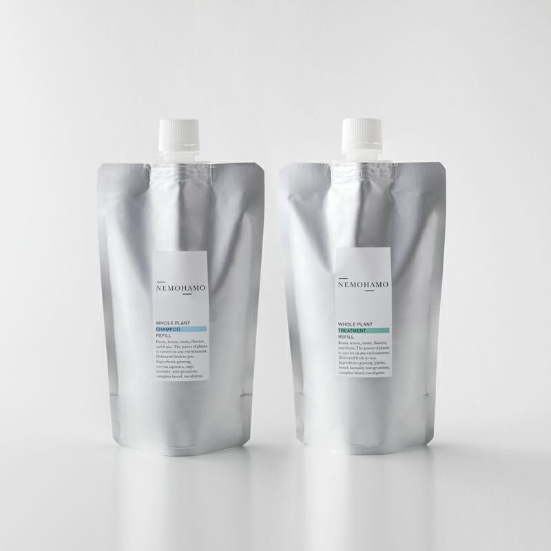 送料込み】シャンプー＆トリートメントセット(詰替)｜NEMOHAMO