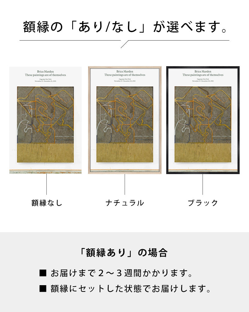 Askew（2013-21）ポスター【Brice Marden│ブライス・マーデン】（98.7