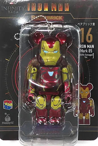 Iron Man - BE＠RBRICK (BE＠RBRICK-ベアブリック- 16.アイアンマン