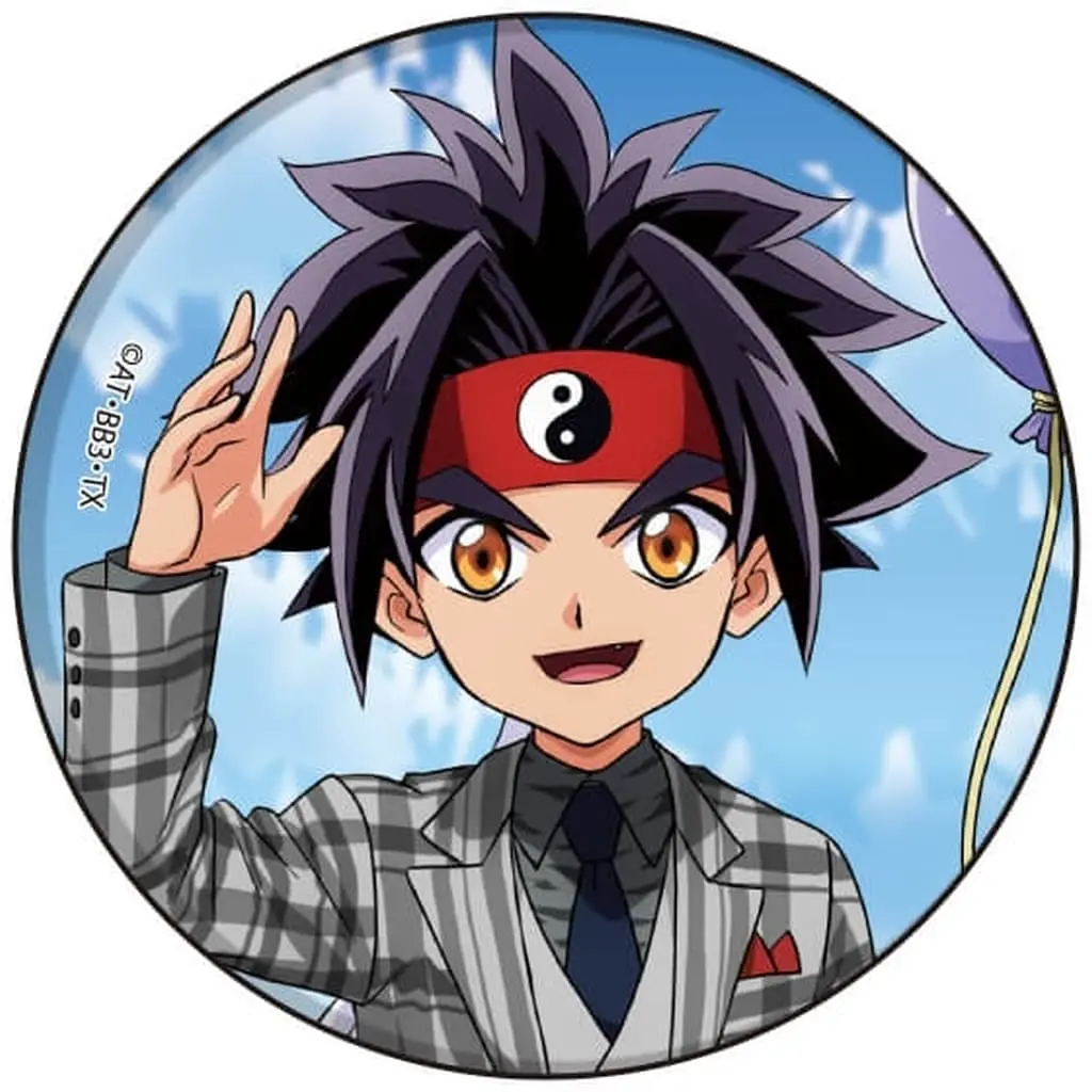 Kon Rei (Ray Kon) - Badge - Beyblade (金李 「爆転シュート