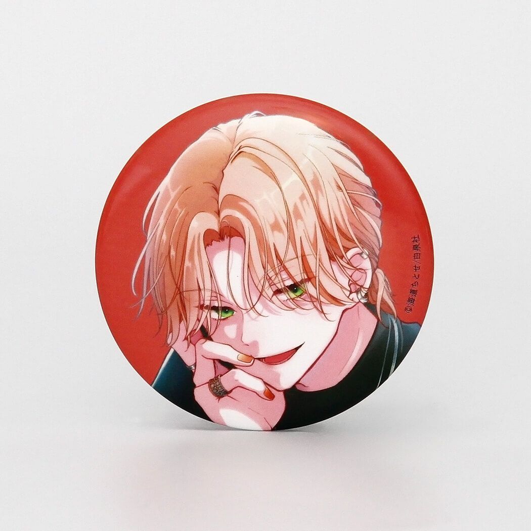 白泉社漫画商店｜缶バッジ「ウチの万李がお世話になります」01