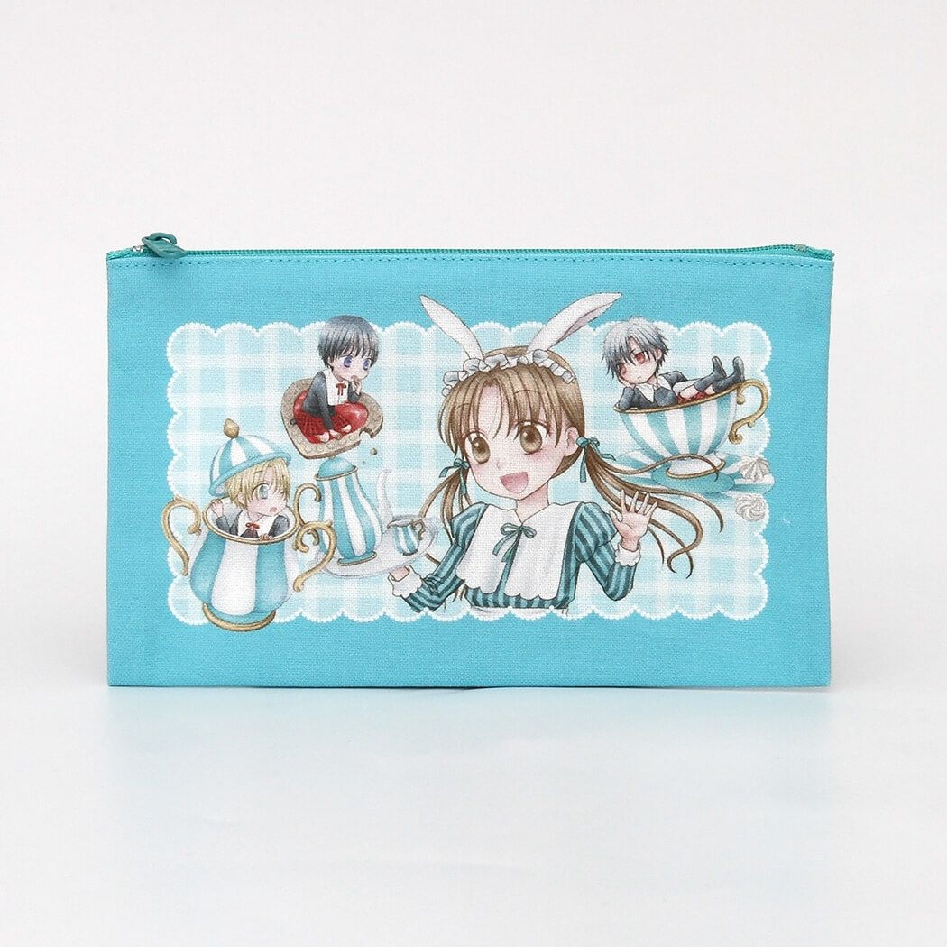 白泉社漫画商店｜キャラポーチ「学園アリス」01/佐倉蜜柑&今井蛍&日向