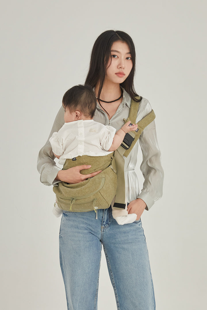 グスケット365抱っこ紐Plus【抱っこ紐+バッグ】カーキ – GOOSEKET.JP