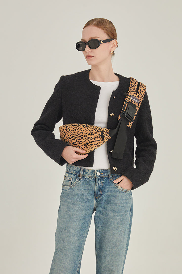 グスケット365抱っこ紐 ブラウンレオパード – GOOSEKET.JP