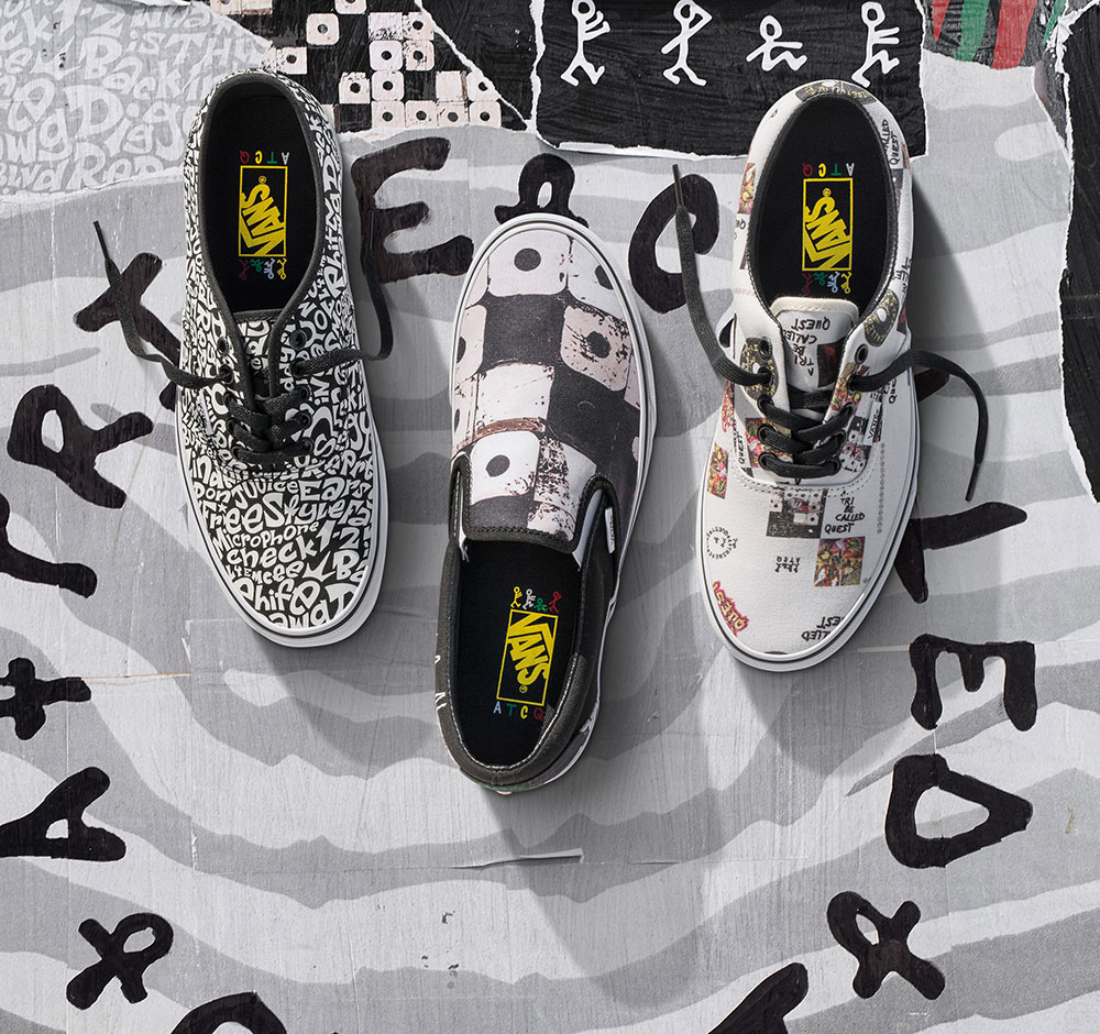 VANS × A Tribe Called Quest / ATCQ 3モデルが4/6に国内発売予定