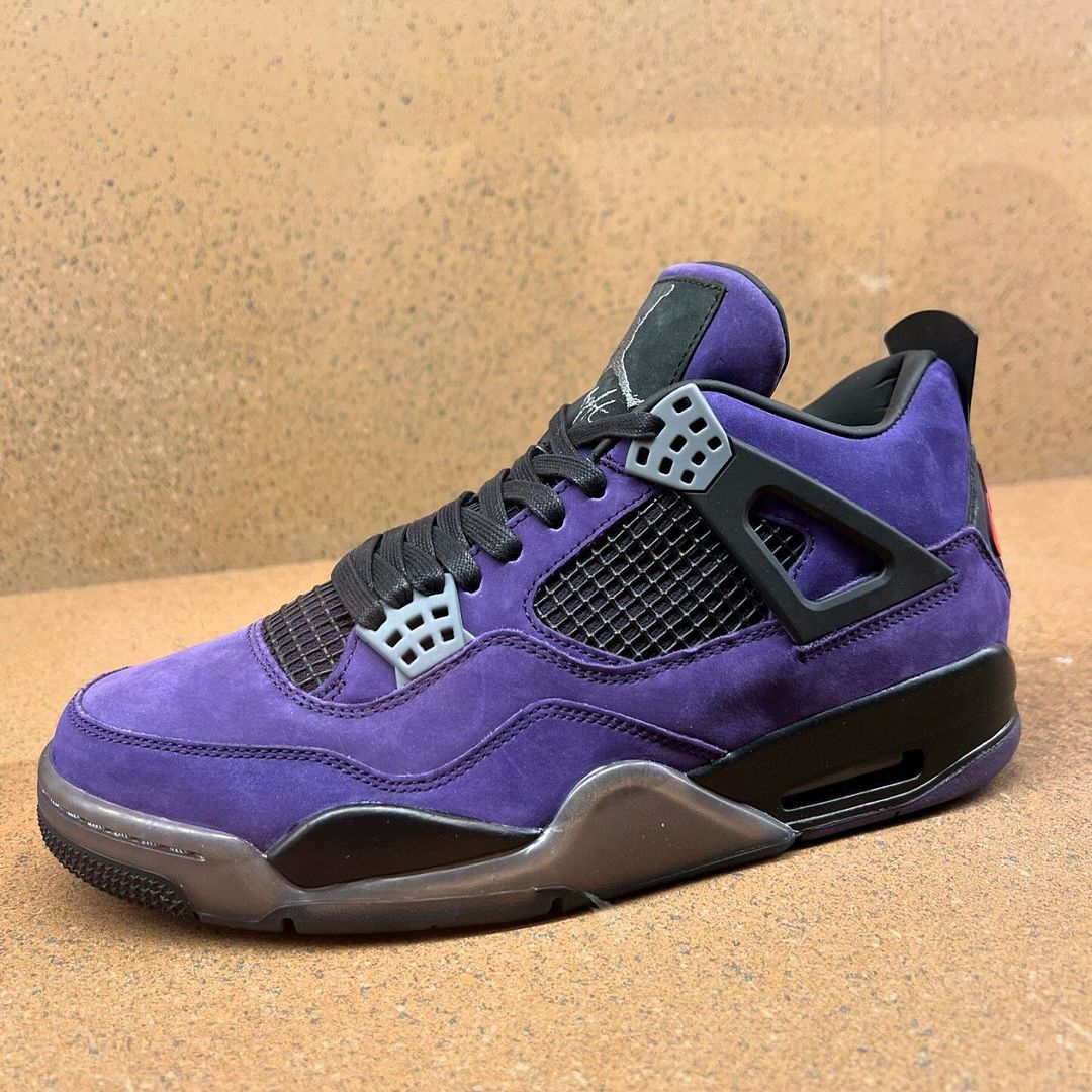 TRAVIS SCOTT × NIKE AIR JORDAN 4 CACTUS JACK PURPLE SUEDEが2025年