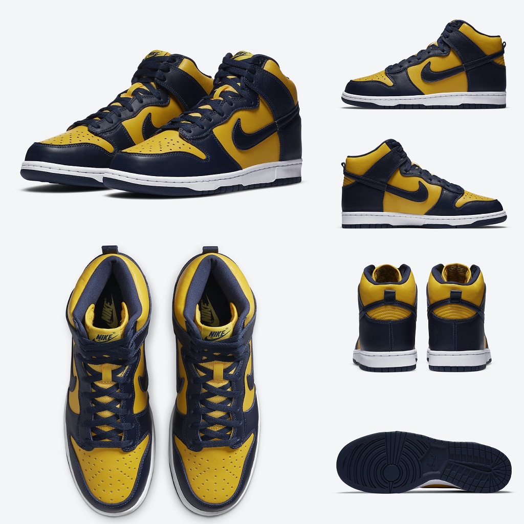 NIKE DUNK HIGH MICHIGANが9/23に国内発売予定【直リンク有り】 | God