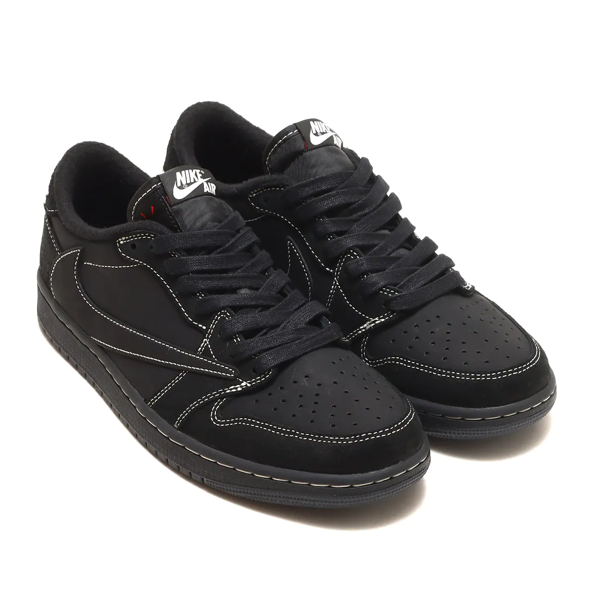 TRAVIS SCOTT × NIKE AIR JORDAN 1 LOW OG SP BLACK PHANTOMが12/15に
