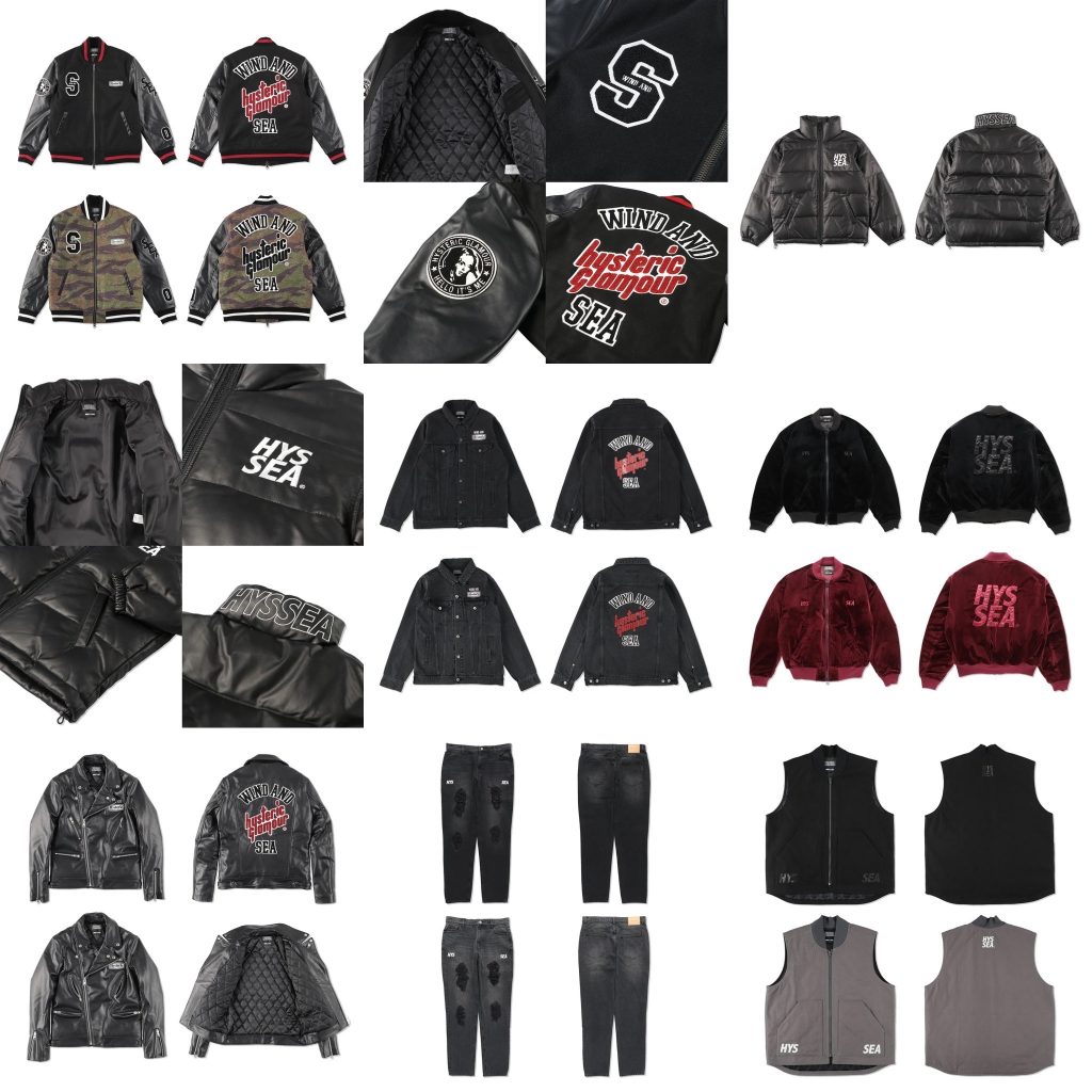 WIND AND SEA × HYSTERIC GLAMOUR 22AW 第4弾コラボアイテムが12/3に