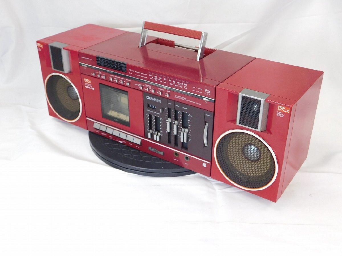 買取実績》 National ナショナル RX-C60 ラジカセ カセットデッキ