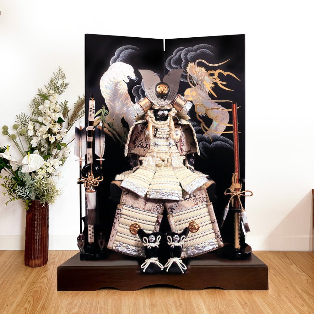 85cm Wide | Suiho's No. 12 Armor, Warrior Tokugawa Ieyasu | White