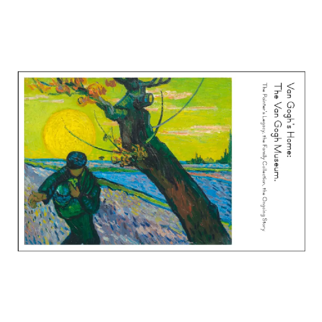 しおり、ステッカーの配布 | ゴッホ展 公式ウェブサイト