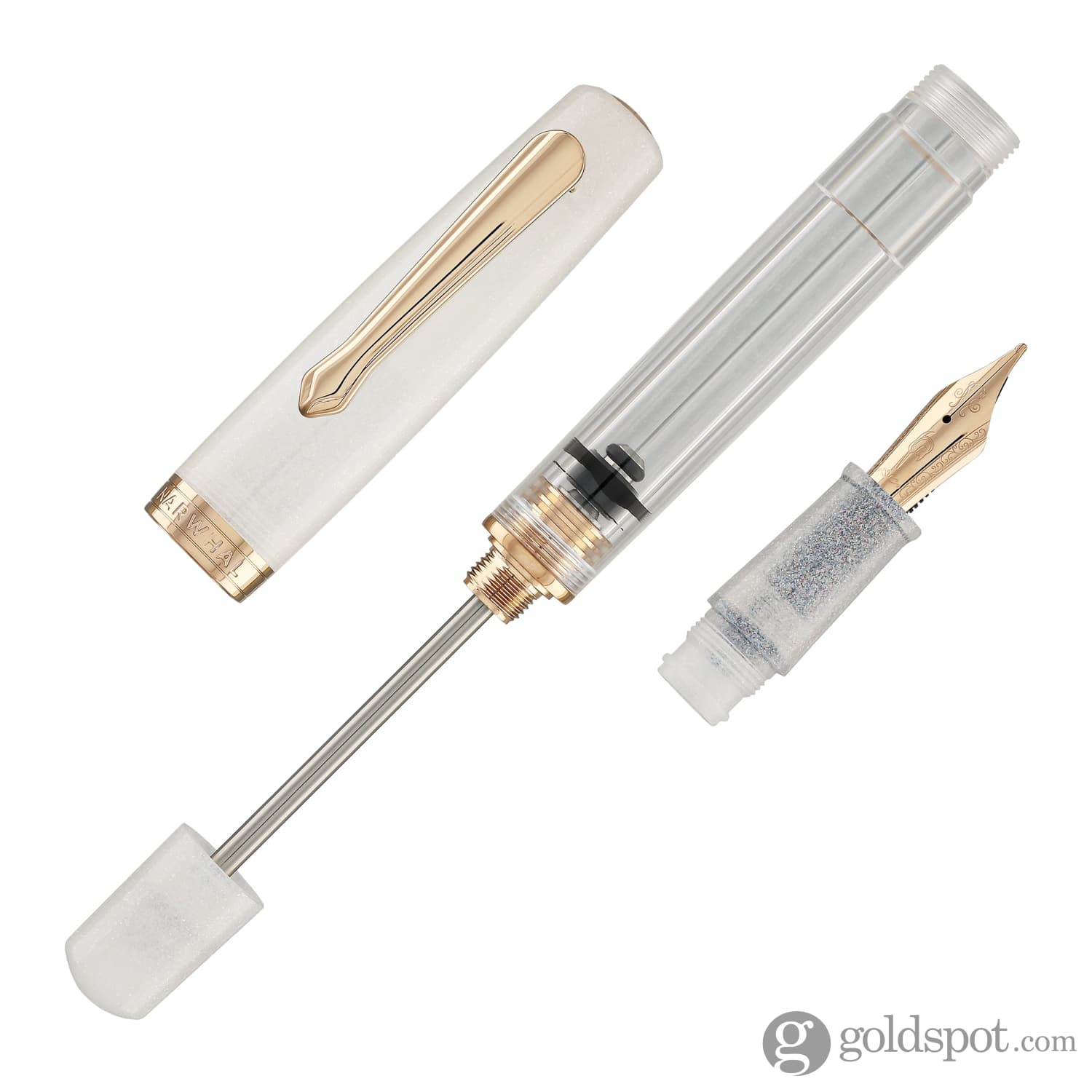 Nahvalur Original Plus Fountain Pen in Matira Quartz - Goldspot Pens